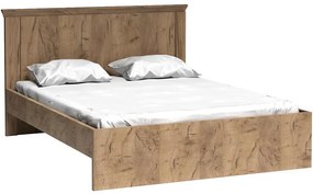 Posteľ 160 Antica A-5 kraft zlatá