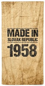 Osuška Made In (rok: 1958)