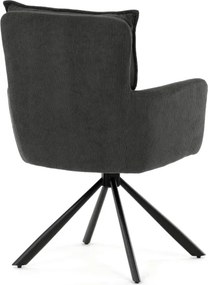 Jedálenská stolička sivá HC-X1128 GREY2