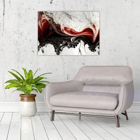 Obraz - Mramorovaná abstrakcia (70x50 cm)