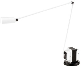 Lumina Daphine stolná LED lampa 3 000 K, biela