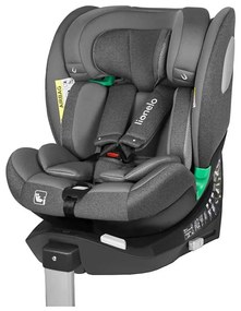 Lionelo - Autosedačka BRAAM i-Size (40–150 cm) s otočnou základňou, Grey Stone
