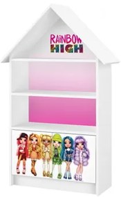 Raj posteli Knižnica domčeka  LOL  Rainbow High Pink
