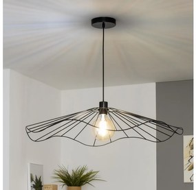 Brilagi - LED závesné svietidlo na lanku CERIA WIRE 1xE27/40W/230V Ø 80 cm čierna