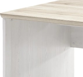 Písací stôl Romance, smrekovec/dub