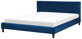 Manželská posteľ 180 cm FUTTI (s roštom) (modrá). Vlastná spoľahlivá doprava až k Vám domov. 1007267