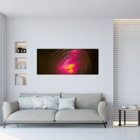 Obraz - abstrakcie špirály (120x50 cm)