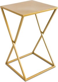 STOJAN NA KVETINÁČ LOFT5 40X24X24 CM ZLATÁ