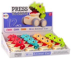 LEAN TOYS Auto Triceratops Dinosaurus - 4 typy