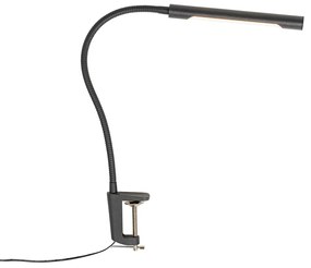Svorová stolová lampa čierna vrátane LED s dotykovým stmievačom - Lionard