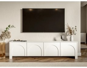 Televízny stolík NIO biely