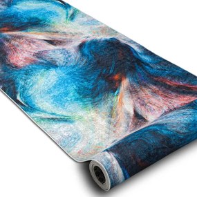 Protišmykový behúň LOTUS COLOR 36500 modrý / červený