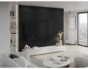 Mexen Lam-F, akustické stenové lamely 275 × 31,5 cm, filc 6 mm, čierna matná, S105-275317-2812-053