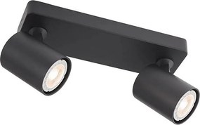 Redo 04-470 - Bodové svietidlo CAMEO 2xGU10/35W/230V čierne