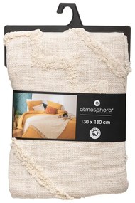 Přehoz přes postel INCA 130 x 180 cm slonovinový