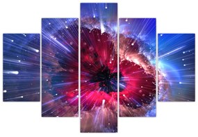 Obraz - Energia vesmíru (150x105 cm)