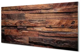 Sklenený obklad do kuchyne Drevo textúry obilia 140x70 cm