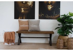 Hnedý dekoratívny vankúš Tiseco Home Studio Damian W, 45 x 45 cm