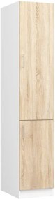 Kuchynská skrinka LIMA S40/205/55 biela / dub sonoma