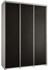 Skriňa 45 Canaris 1 200 biela/čierna/silver