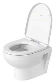 Duravit No.1 - SET Závesné WC Compact, Rimless + sedátko so sklápacou automatikou, biela 45750900A1