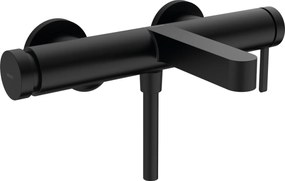 Hansgrohe Finoris, nástenná vaňová batéria, čierna matná, HAN-76420670