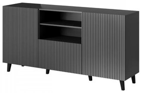 Komoda Tilderi Grey 150, Farby: antracit
