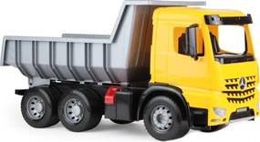 Sklápač Mercedes GIGA TRUCKS, 65 cm, žltá/šedá