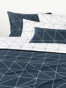 Vzorovaná bavlnená obliečka na paplón Marla