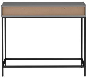 Sivý konzolový stolík 35x90 cm Celine – Støraa