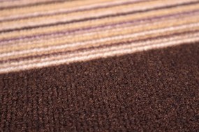 Associated Weavers, Protišmykový behúň na mieru Carnaby 41, šíre 80 cm, hnedá, chodba / predsieň