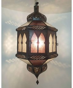 Orientálna lampa Biban Trombia Amber