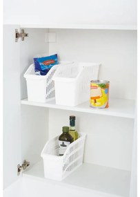 Orion 2. akosť - Organizér, košík do chladničky aj police - ADEL vysoký, biely, 30 x 13 x 17 cm