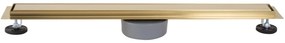 Rea Neox Pro, odtokový sprchový žľab 70cm, zlatá matná, REA-G2702