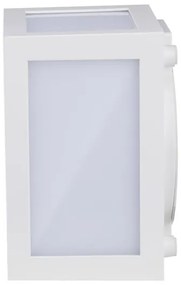 LED Vonkajšie nástenné svietidlo LED/12W/230V IP65 4000K biela
