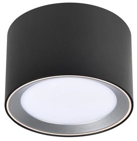 Nordlux Čierne prisadené kúpeľňové LED svietidlo Landon 8 6,5W 2110660103