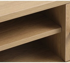 TV stolík v dekore duba v prírodnej farbe 120x43 cm Pensacola – Unique Furniture