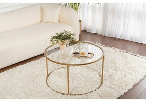 Konferenčný stolík Aurum Gold, 80 cm