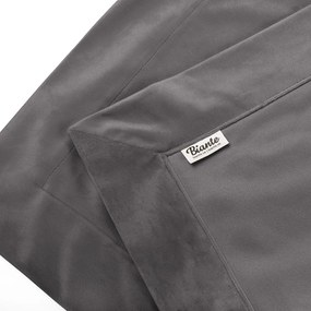Biante Zamatový prehoz na posteľ Velvet Prémium SVP-017 Tmavo sivý 220x240 cm