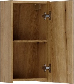 Závěsná horní koupelnová skříňka Nova 83-30-1D dub coast evoke