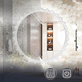 Tutumi Tutumi, okrúhle LED zrkadlo 80cm X013, HOM-02694