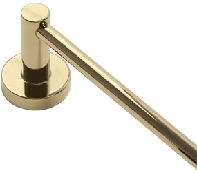 Kúpeľňový vešiak REA ROUND II jednoramenný zlatý