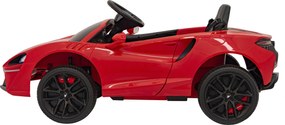 Ramiz McLaren Artur batéria pre deti Červená + pohon 4x4 + diaľkové ovládanie + pomalý štart + EVA + LED Audio