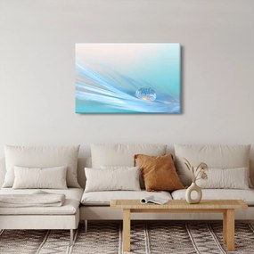 Obraz - Modrá kvapka (90x60 cm)