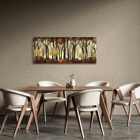 Obraz - Dekoratívne les (120x50 cm)