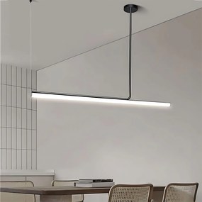 Toolight Toolight, LED stropné svietidlo 140cm, 14W, APP1660-CP, čierna, OSW-06994
