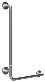 Oporné madlo 63x89 cm nerez/strieborné