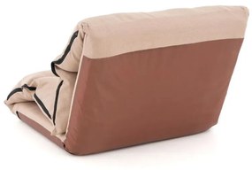 Divero 70280 Nastaviteľná sofa - khaki