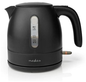 Nedis KAWK300EBK - Rýchlovarná kanvica 1 l 2150W/230V čierna