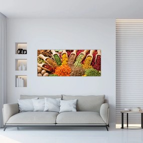 Obraz - Korenie z celého sveta (120x50 cm)